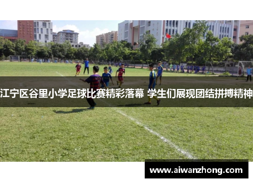 江宁区谷里小学足球比赛精彩落幕 学生们展现团结拼搏精神